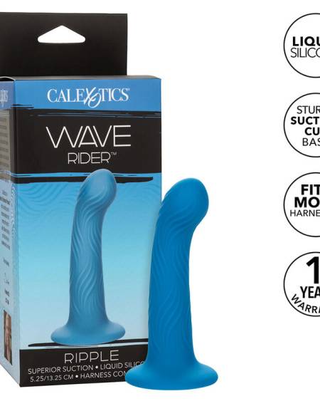 CALEXOTICS - WAVE RIDER PLUG ANAL RIPPLE BLEU
