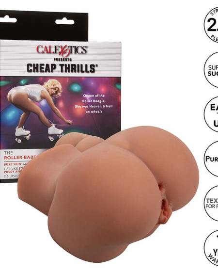 CALEXOTICS - THE ROLLER BABE LE MASTURBATEUR DOUBLE RÉALISTE FLESH