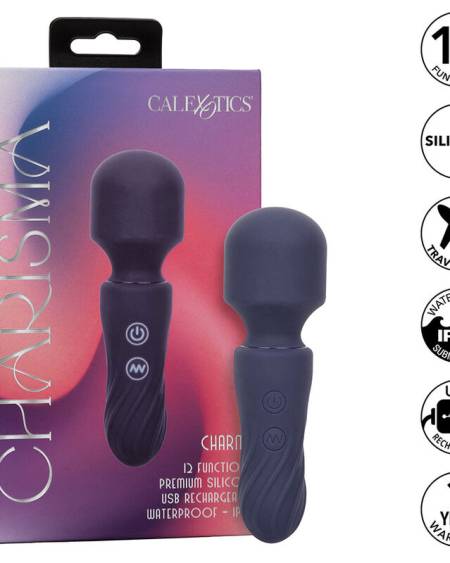 CALEXOTICS - CHARISMA CHARM MASSEUR 12 FONCTIONS VIOLET