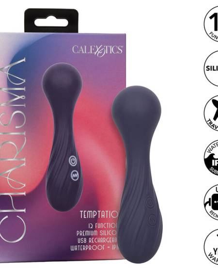 CALEXOTICS - CHARISMA TEMPTATION MASSEUR 12 FONCTIONS VIOLET