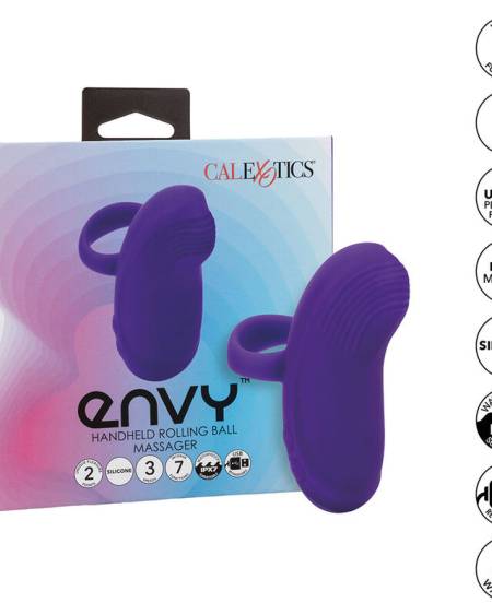 CALEXOTICS - ENVY MASSEUR À BILLE PORTABLE 7 VIBRATIONS VIOLET