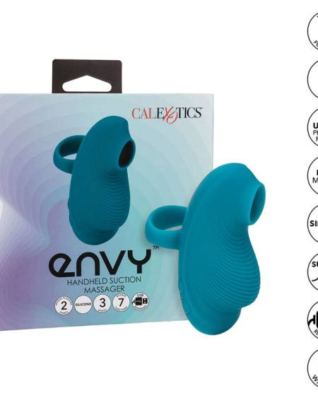 CALEXOTICS - ENVY MASSEUR À BILLE PORTABLE 7 VIBRATIONS BLEU