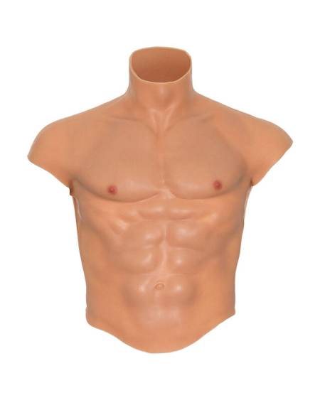 HIDDEN DESIRE - ALTER EGO CHEMISE TORSE HOMME EN SILICONE AVEC CHAIR ABS