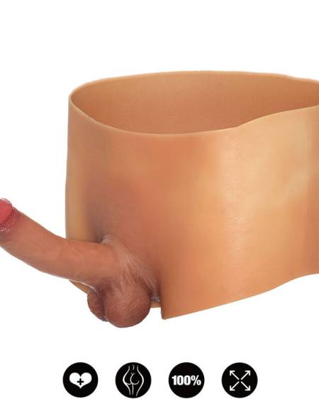 HIDDEN DESIRE - ALTER EGO BOXERSHOT AVEC PÉNIS 18 CM TAILLE L