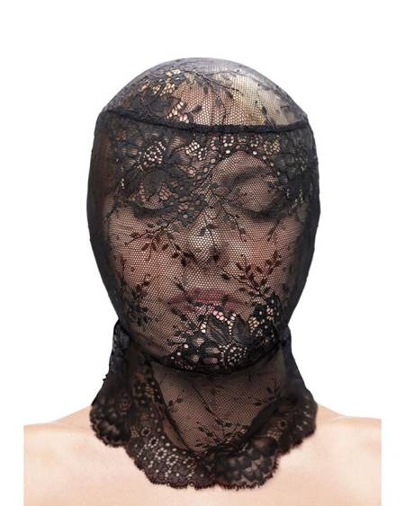 NS NOVELTIES - FETISH  FASHION CAPUCHE EN DENTELLE NOIRE