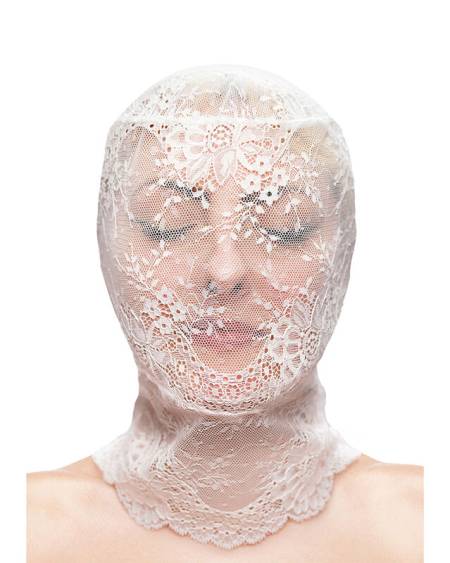 NS NOVELTIES - FETISH  FASHION CAGOULE EN DENTELLE BLANCHE