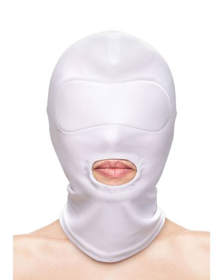 NS NOVELTIES - FETISH  FASHION CAGOULE BOUCHE NYLON BLANC