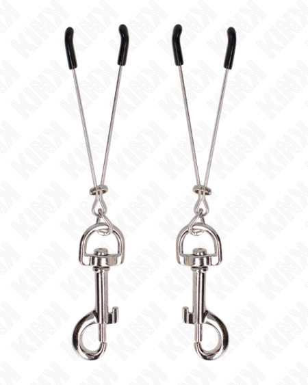 KINK - PINCE À METON CROCHET FIN ARGENT 7 CM