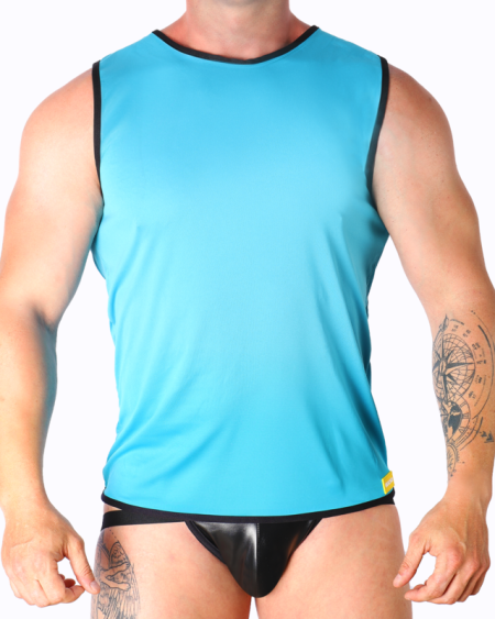 MACHO - CAMISETA AZUL S/M