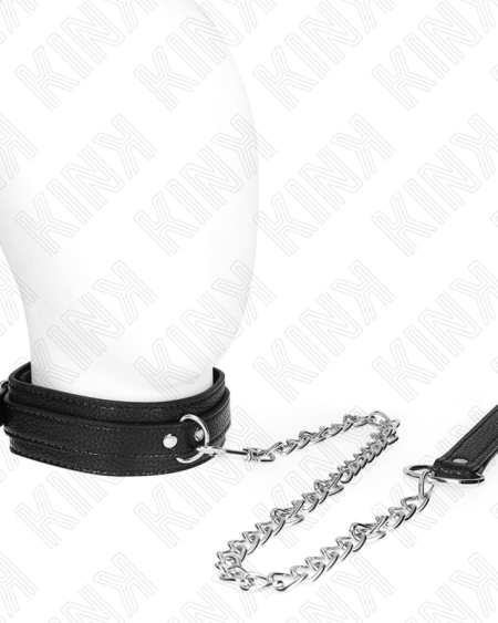 KINK - COLLIER MOTIF SERPENT AVEC LAISSE 65 CM