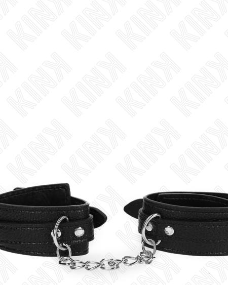 KINK - APPUI-POIGNETS MOTIF SERPENT NOIR AJUSTABLE 20-28 CM X 5,4 CM