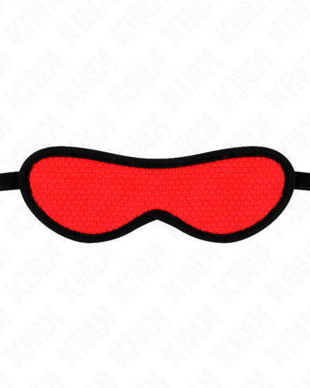 KINK - BANDAGE TEXTURÉ À ÉCAILLES AVEC BORD RECOUVERT ROUGE 20 x 7 CM