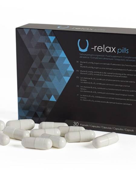 500 COSMETICS - CAPSULES U-RELAX RELAXATION ET REDUCTION DE L'ANXIETE - 30 CAPSULES.