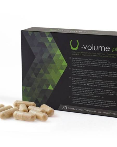 500 COSMETICS - U-VOLUME AUGMENTE LA QUALITE ET LA QUANTITE DU SPERME - 30 CAPSULES