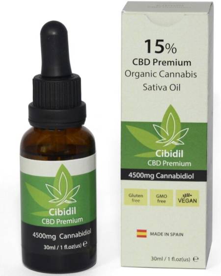 500 COSMETICS - CIBIDIL HUILE DE CBD RELAXANTE 15 % 30 ML