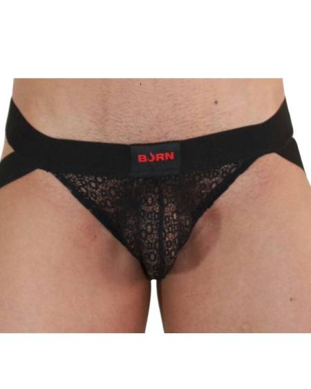 BURN - 005 JOCK LENCERO NEGRO S