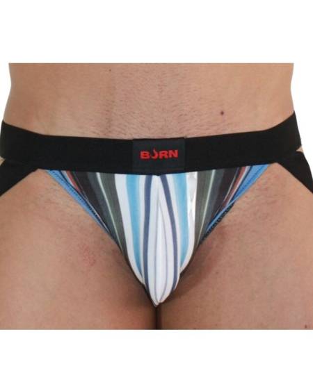 BURN - 009 JOCK MULTICOLOR / NEGRO S