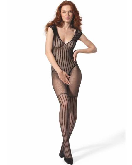 PASSION - BS 103 BODYSTOCKING NOIR TAILLE UNIQUE