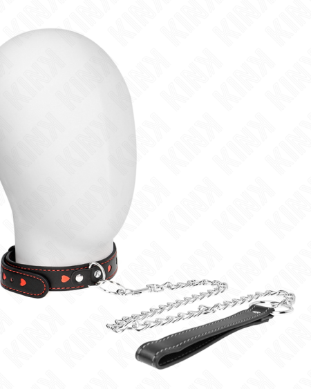 KINK - COLLIER AVEC BRACELET 65 CM DÉTAILS COEUR 52,5 X 2,5 CM