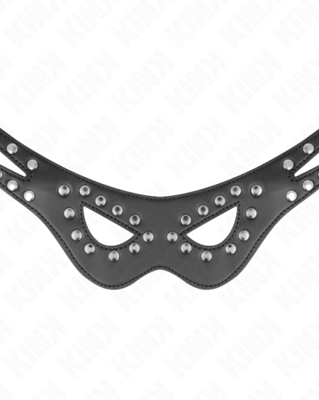 KINK - MASQUE SEXY EN CUIRETTE MODÈLE 1 27 x 13 CM