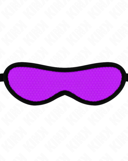 KINK - BANDAGE TEXTURÉ À ÉCAILLES AVEC BORD RECOUVERT VIOLET 20 x 7 CM