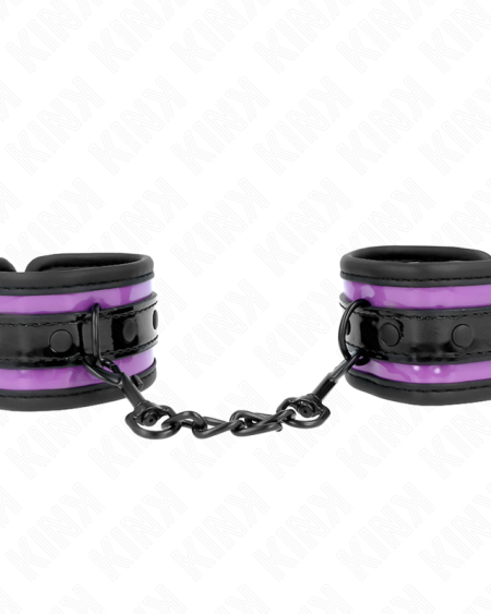 KINK - APPUI-POIGNETS EN NÉOPRÈNE VIOLET CLAIR AJUSTABLE 21-28 CM X 5 CM