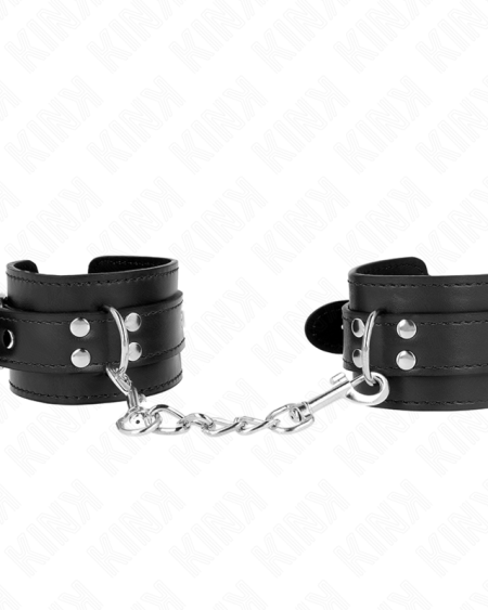KINK - APPUI-POIGNET SIMPLE NOIR AJUSTABLE 20-23 CM X 5,5 CM