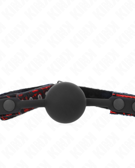 KINK - BOULE SILICONE SCANDALE 4 CM GAG MODÈLE 1 65 x 2 CM
