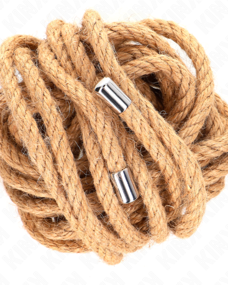 KINK - CORDE DE CHANVRE AVEC TÊTE MÉTALLIQUE 5 MÈTRES