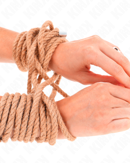KINK - CORDE DE CHANVRE AVEC TÊTE MÉTALLIQUE 20 MÈTRES