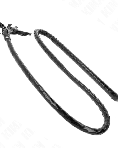 KINK - FOUET LONG EN PVC BRILLANT 138 CM