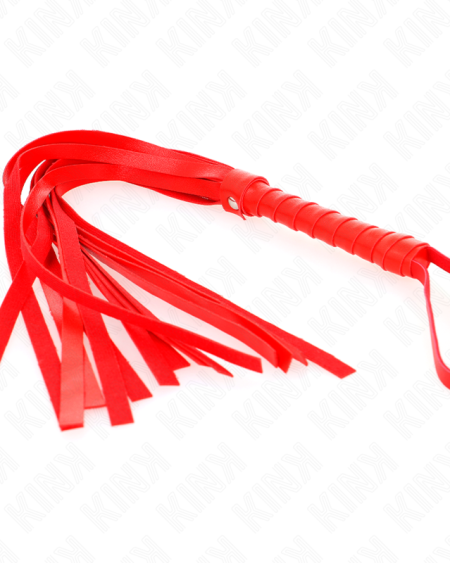 KINK - FOUET SIMPLE ROUGE 45 CM