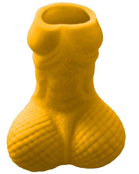 DIABLO PICANTE - VERRE  LIQUEUR PÉNIS JAUNE