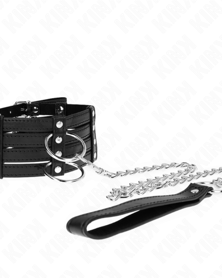 KINK - COLLIER AVEC CEINTURE 65 CM SUB STYLE AJUSTABLE 35-51 CM X 7 CM