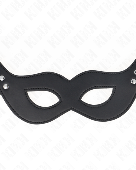 KINK - MASQUE EN CUIRETTE À RIVETS MODÈLE 1 26 x 8 CM