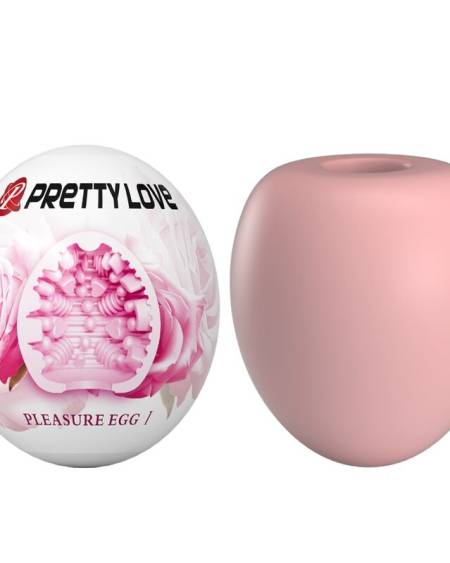 PRETTY LOVE - MASTURBATEUR POUR HOMME OEUF ROSE