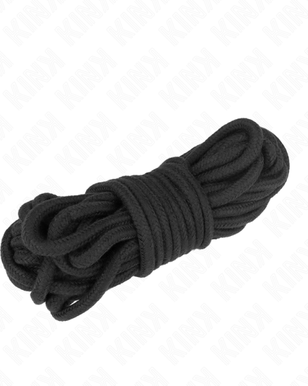 KINK - CORDE EN COTON 5 MÈTRES NOIR