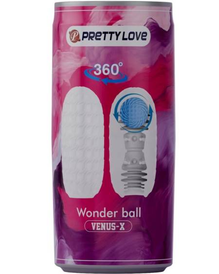 PRETTY LOVE - MASTURBATEUR HOMME VENUS X MODÈLE 3 BLANC