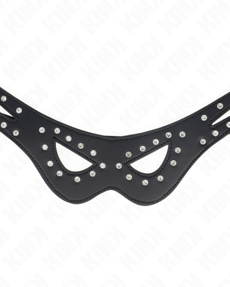 KINK - MASQUE SEXY EN CUIRETTE MODÈLE 2 27 x 13 CM