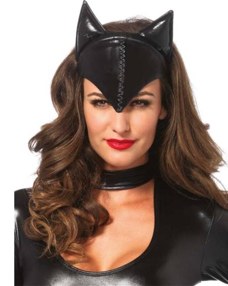 LEG AVENUE - MASQUE DE FEMME CHAT NOIR