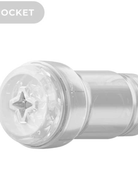 KIIROO - FEEL POCKET STROKER CRISTAL PAR KIIROO TRANSPARENT