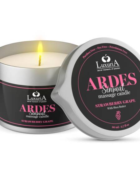 INTIMATELINE LUXURIA - BOUGIE DE MASSAGE AU RAISIN