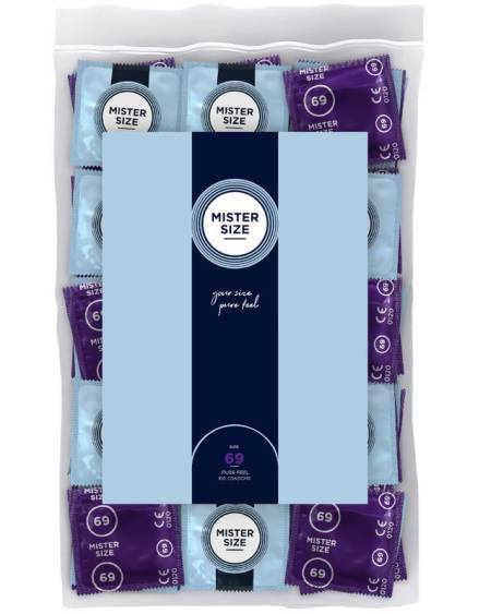 MISTER SIZE - PRÉSERVATIFS TAILLE XXXL 69 MM (100 UNITÉS)