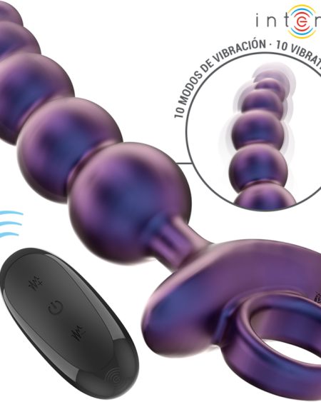 INTENSE - TITO PLUG ANAL VIBRANT MODÈLE 3 TÉLÉCOMMANDE