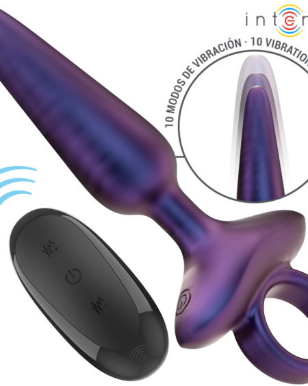 INTENSE - MARLON PLUG ANAL VIBRANT MODÈLE 4 TÉLÉCOMMANDE