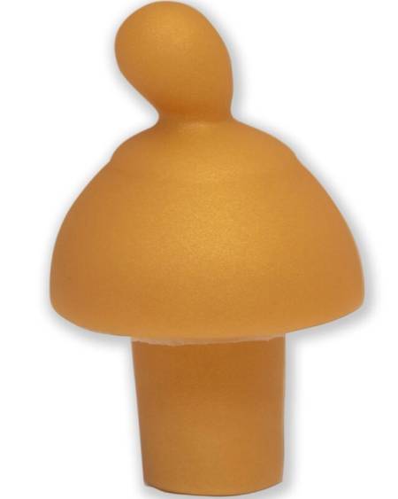 DIABLO PICANTE - PLUG EN FORME DE SEINS DORÉS