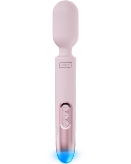 KIIROO - PROWAND VIBRATEUR WAND TÉLÉCOMMANDE + APPLICATION GRATUITE ROSE