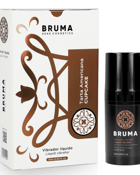 BRUMA - VIBRATEUR LIQUIDE ULTRA GLISSANT CUPCAKE 15 ML