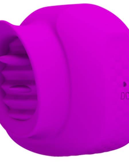 PRETTY LOVE - STIMULATEUR DE CLITORIS ESTELLE TONGUE 12 VIBRATIONS VIOLET