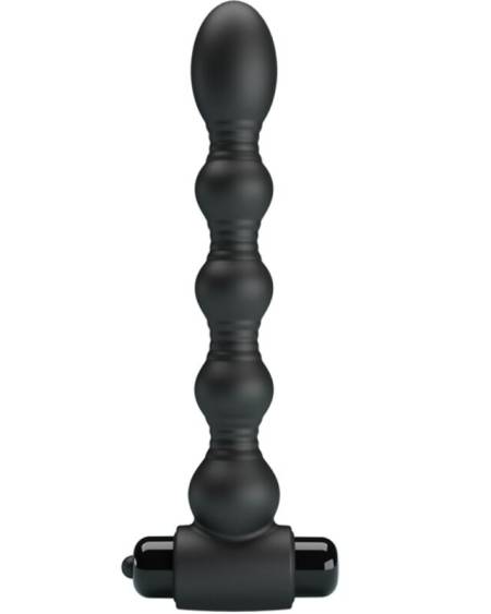 PRETTY LOVE - PLUG ANAL LYNN SILICONE 10 VIBRATIONS NOIR